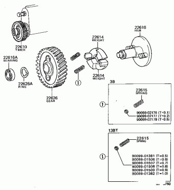 LAND CRUISER BJ75LV-MRW RJ7#,LJ7#,BJ7#