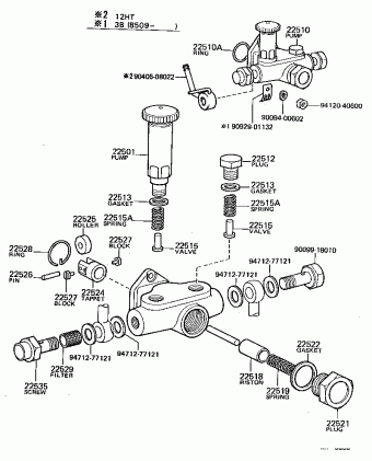 LAND CRUISER HJ61LV-MCXW BJ60,HJ6#,FJ6#