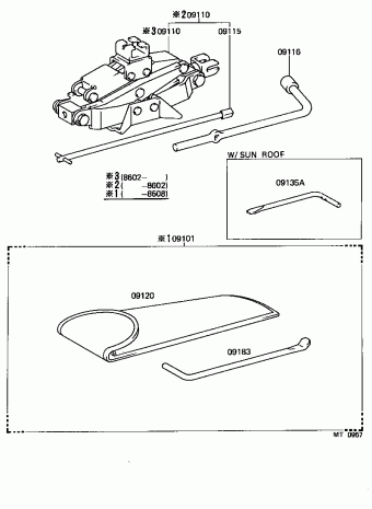 COROLLA SED/LB AE82L-EEMDCA AE82,CE80