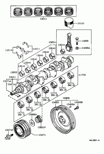 CROWN GS131R-AEPQK GS131,JZS133,LS130,YS132