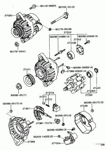 COROLLA SED AE92L-DEMNKA AE92