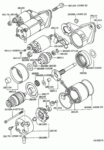 COROLLA SED/LB/WG AE92L-ALMNKW EE9#,AE9#,CE90