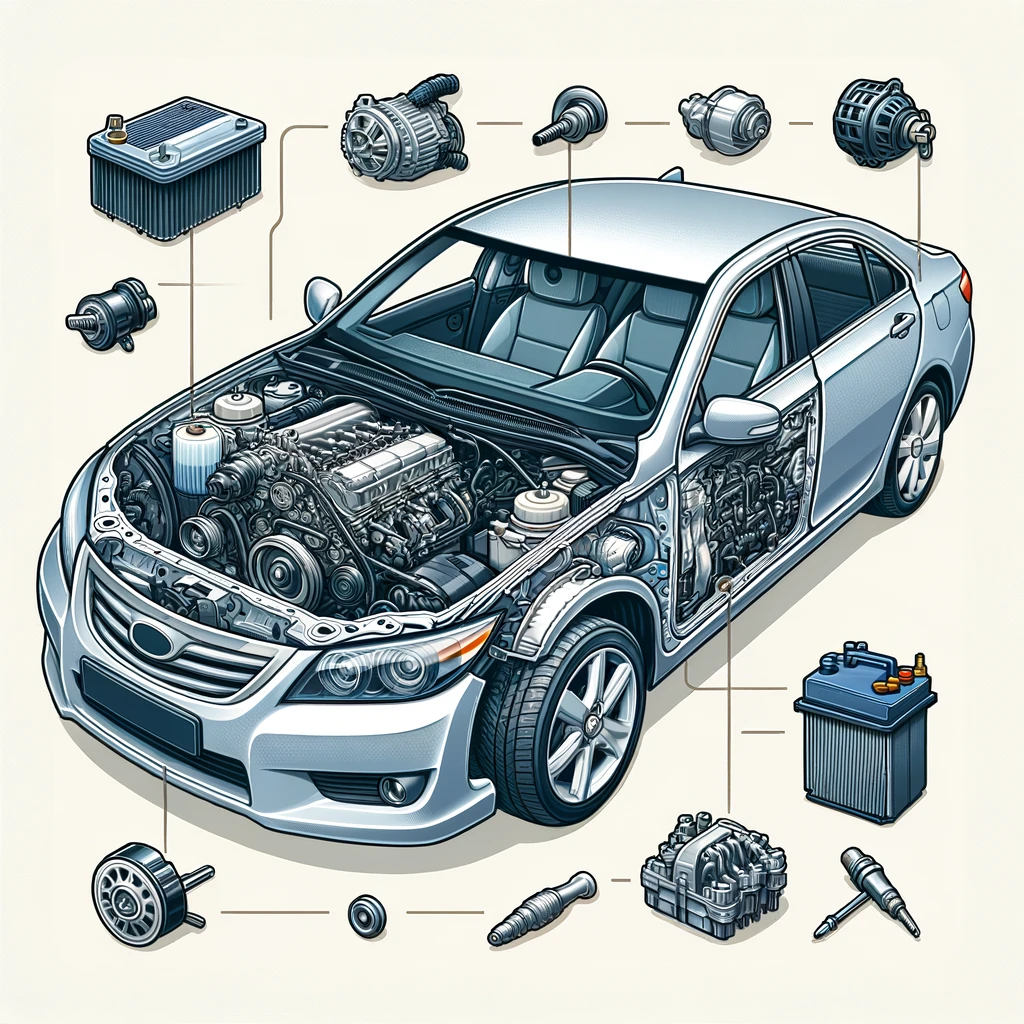 Understanding Your Car's Engine: A Guide to Key External Parts