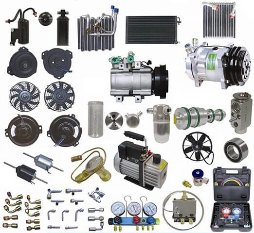 How do the parts of the air conditioning system work together? How do the parts of the air conditioning system work together?