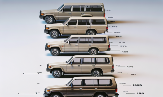 Evolution of the Toyota Land Cruiser: From BJ Model to modern Cruiser 